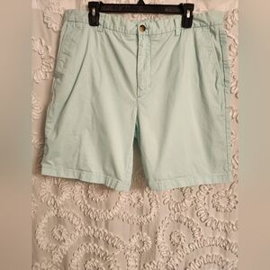 Vineyard Vines Mens Breaker Shorts Size 38 Cotton Blend light blue golf preppy